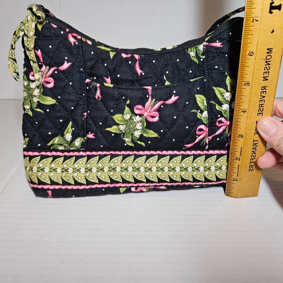 Vera Bradley Breast Cancer Tote Purse Shoulder Bag Retired pink ribbon USA Made - Picture 4 of 10